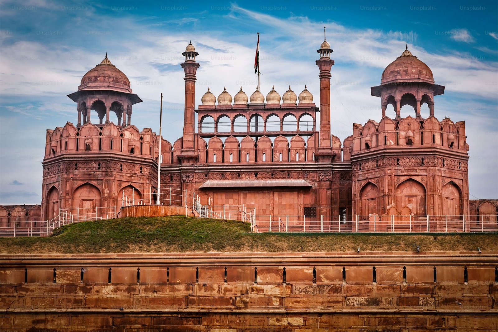 Lahori Gate of the Red Fort, Old Delhi