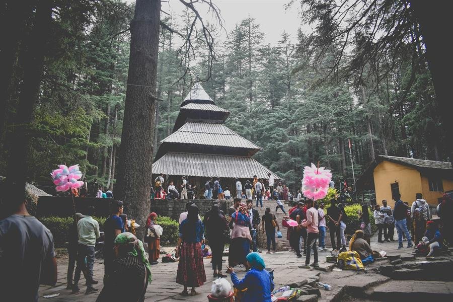 Kullu valley floor along the Beas river