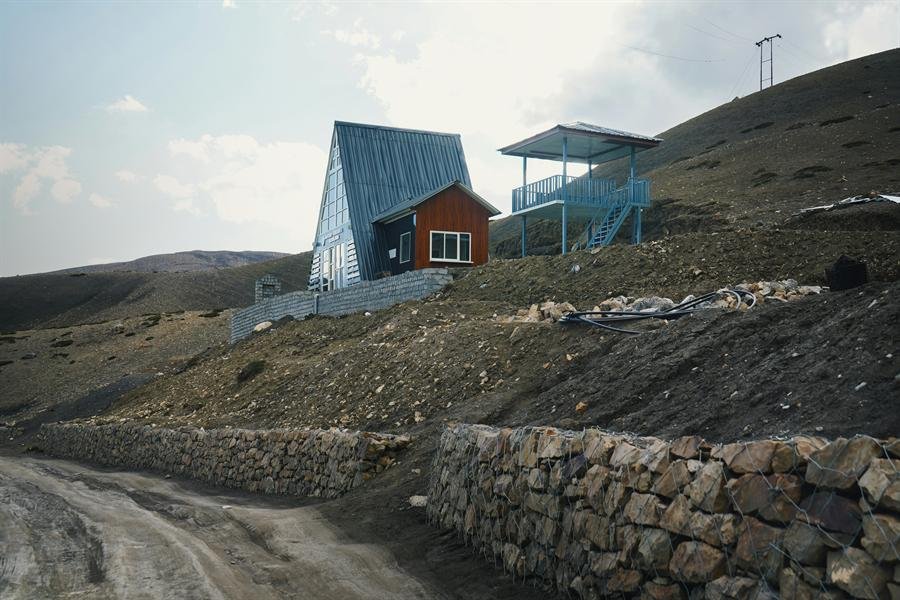 Barren high-altitude peaks in Lahaul