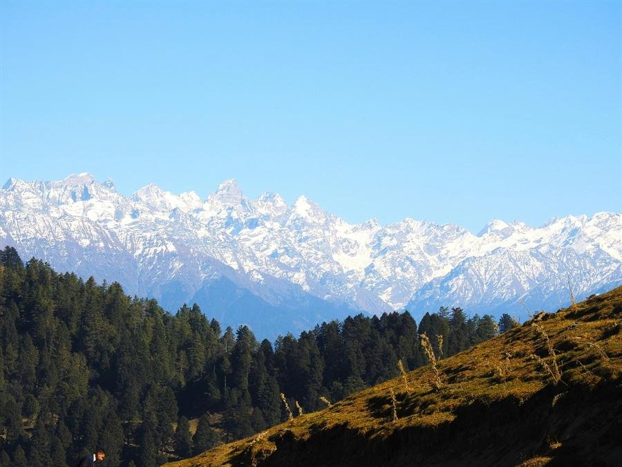 Temple town of Mandi on the Beas river
